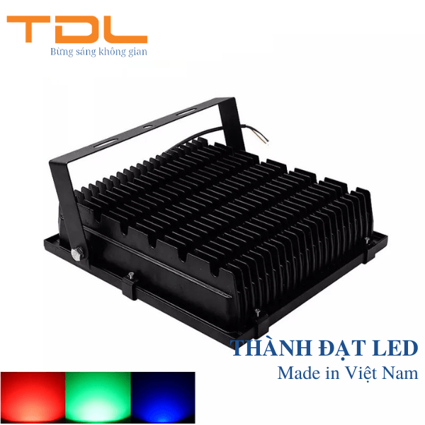 Đèn pha 5054 mắt nhỏ 30w đổi màu