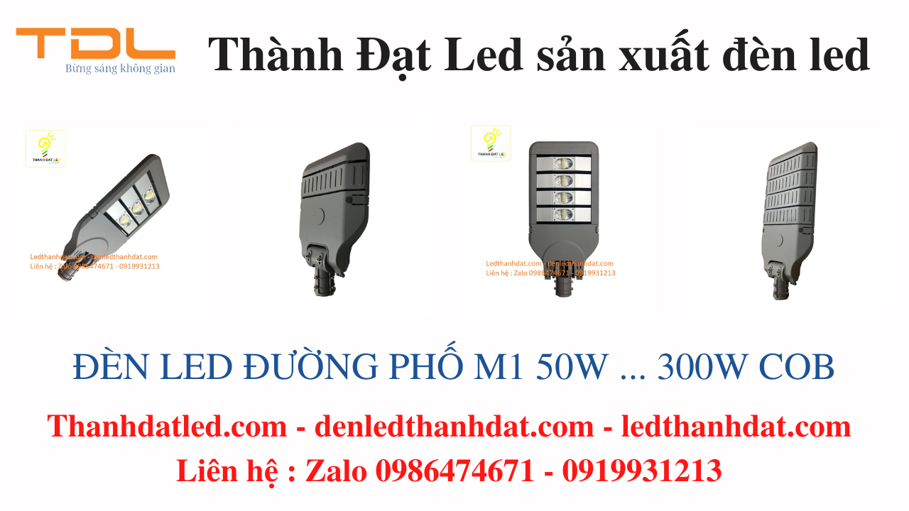 đèn đường led module cob 50w 100w 150w 200w 250w 300w