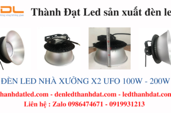 đèn led nhà xưởng UFO 100w 150w 200w highbay