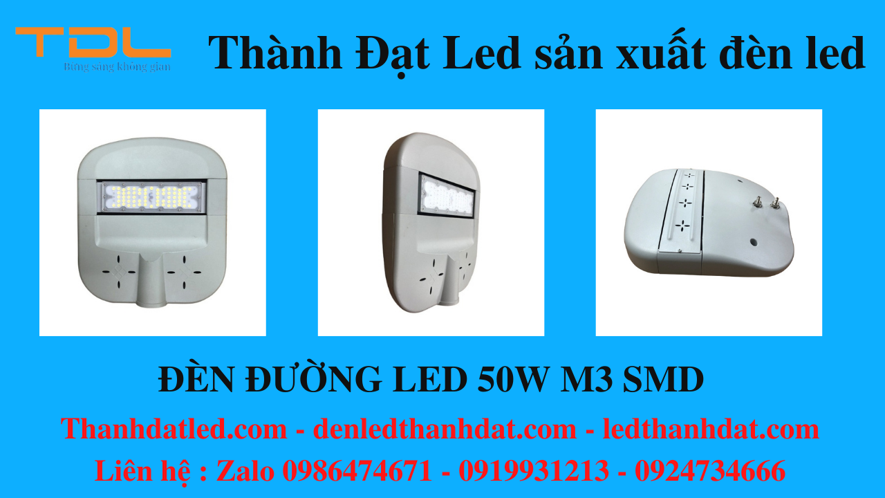 đèn đường led 50w