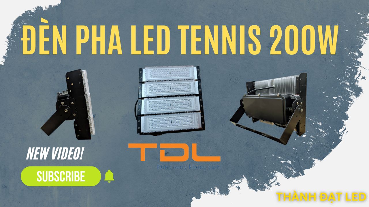 Đèn pha LED thể thao sân tennis 200w