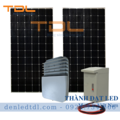 Đèn đường LED NLMT dự án BRP371 80w