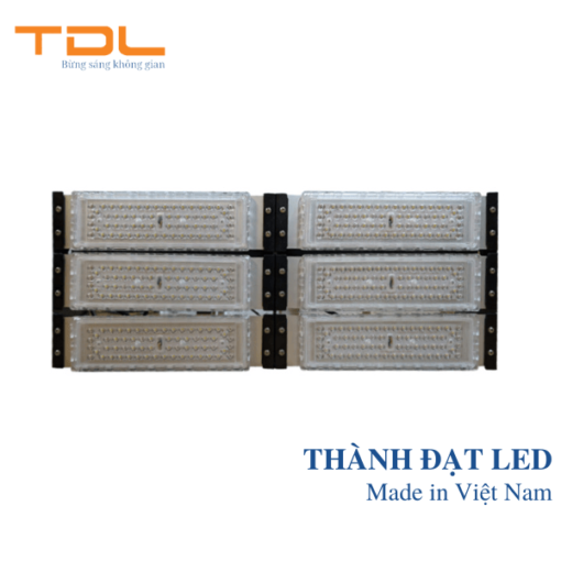 Đèn pha led module thể thao 300w ngang